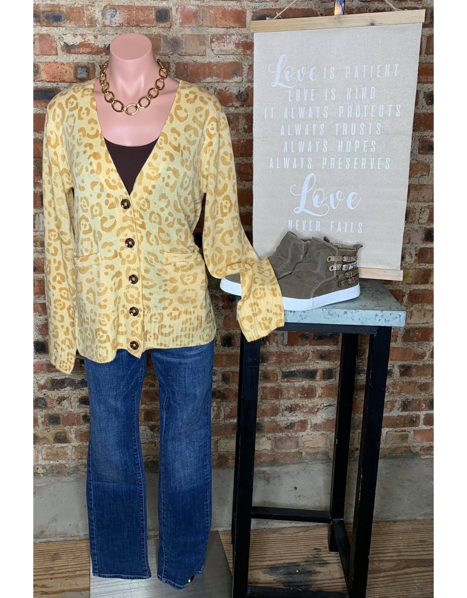 Daphne Button Cardigan