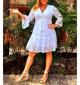 Ector Lace Short Dress