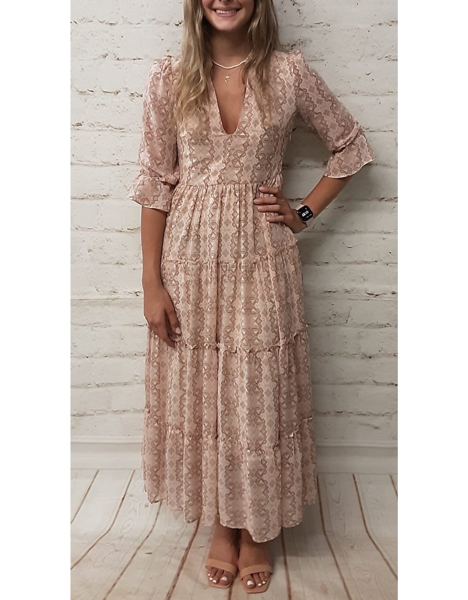 Clute Maxie Tiered Dress