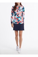 Tribal Tribal Long Sleeve Mock Neck Top