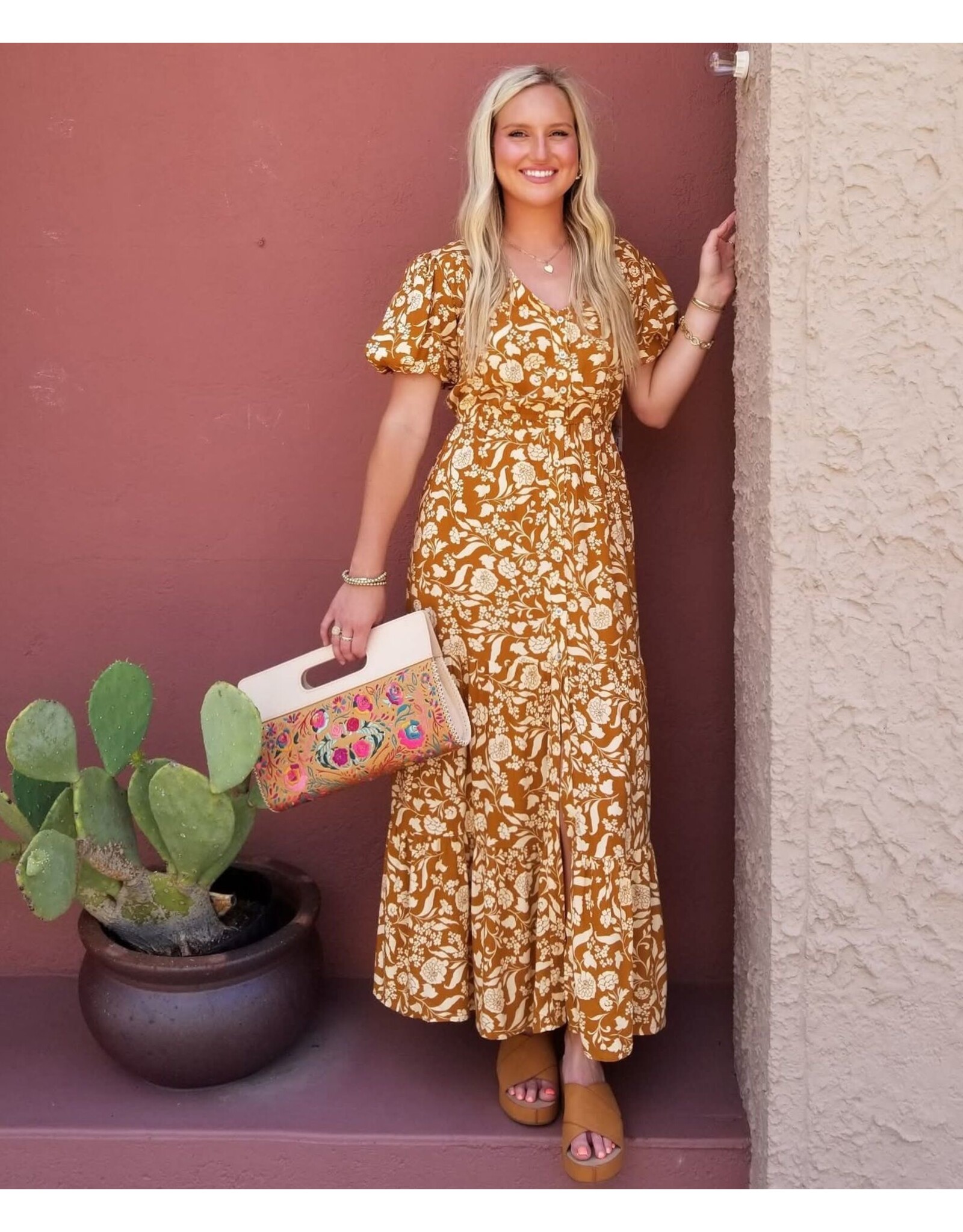 Beth Floral Maxi Dress