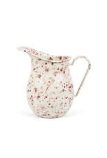 Enamelware Large Pitcher Catalina Desert Rose