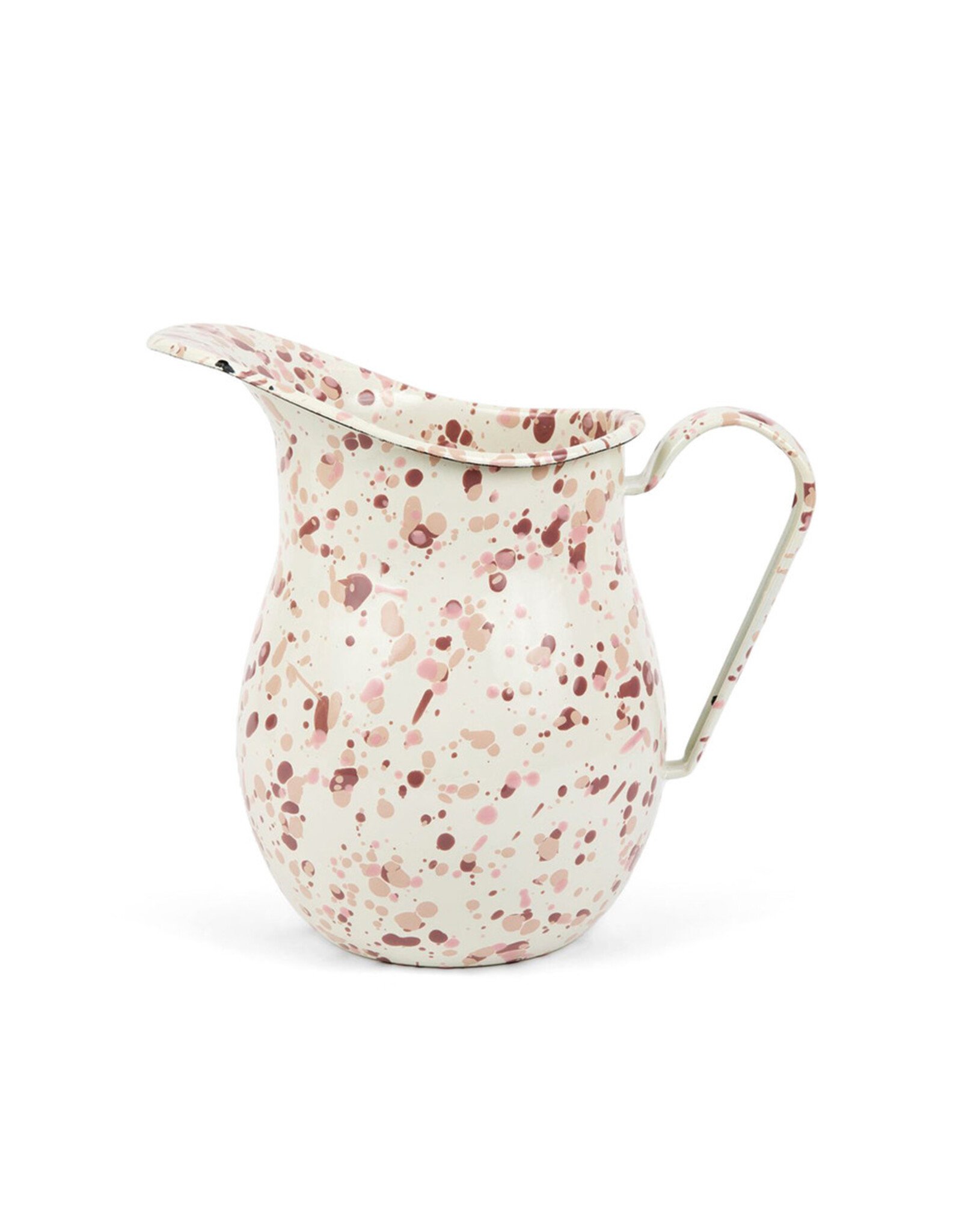 Enamelware Large Pitcher Catalina Desert Rose
