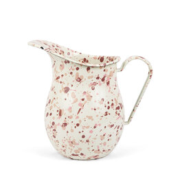 Enamelware Large Pitcher Catalina Desert Rose