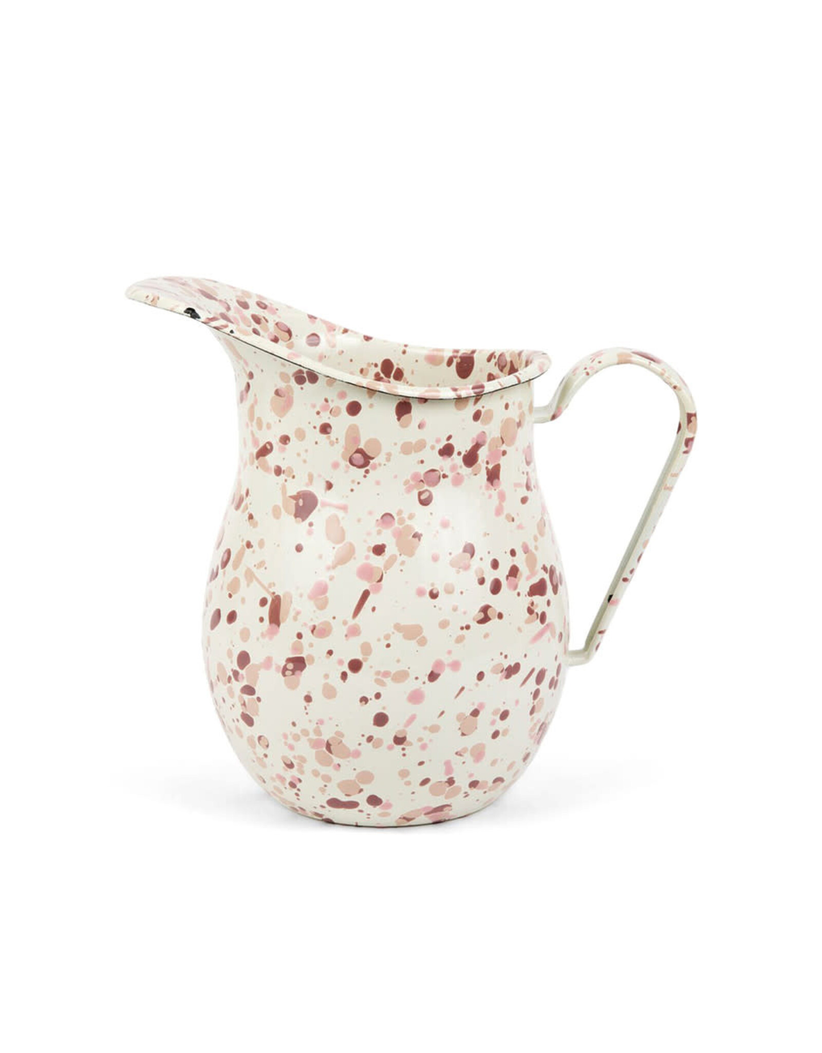 Enamelware Large Pitcher Catalina Desert Rose