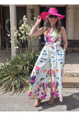 Zenara Milena Printed Cotton Jumpsuit