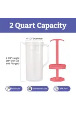 Mixing Pitcher - 2 Quart - Pink Mixing Pitcher - 2 Quart - Pink