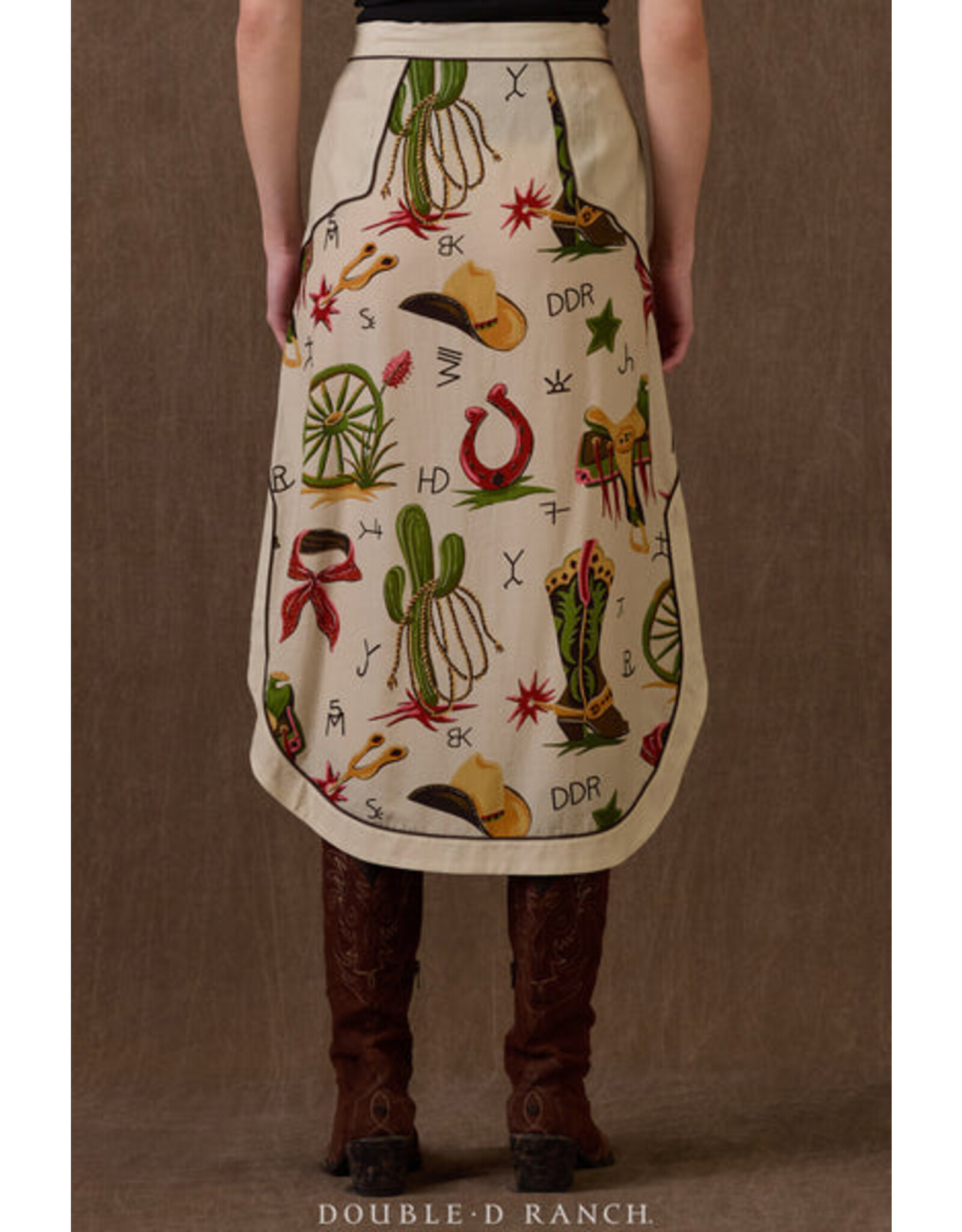 Double D Ranch Double D Ranch Atomic Ranch A-Line Skirt