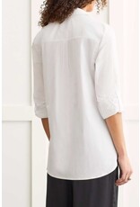Tribal Tribal Classic White Button Up Shirt Tribal Tribal Classic White Button Up Shirt