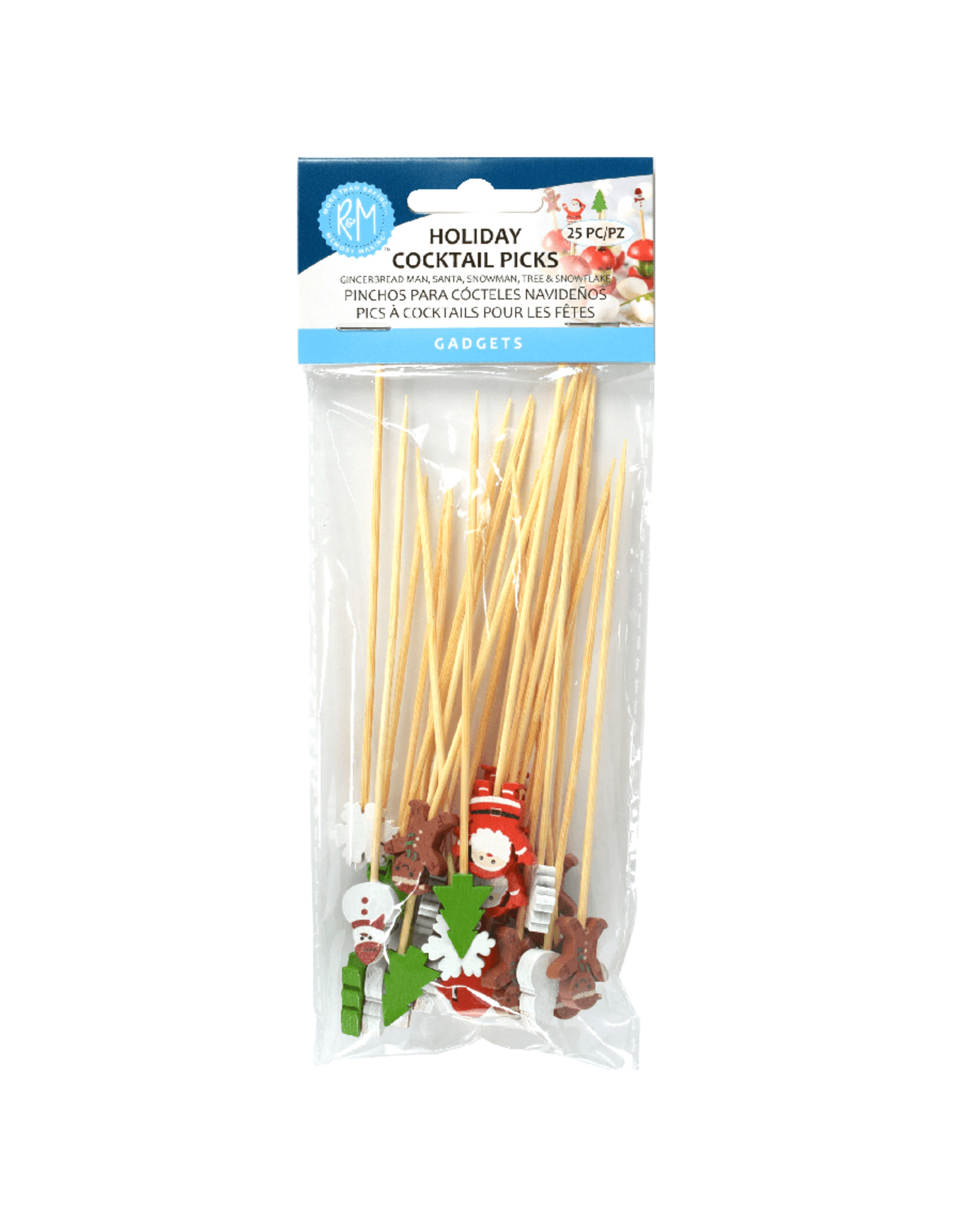 Holiday Cocktail Picks 25 Pack