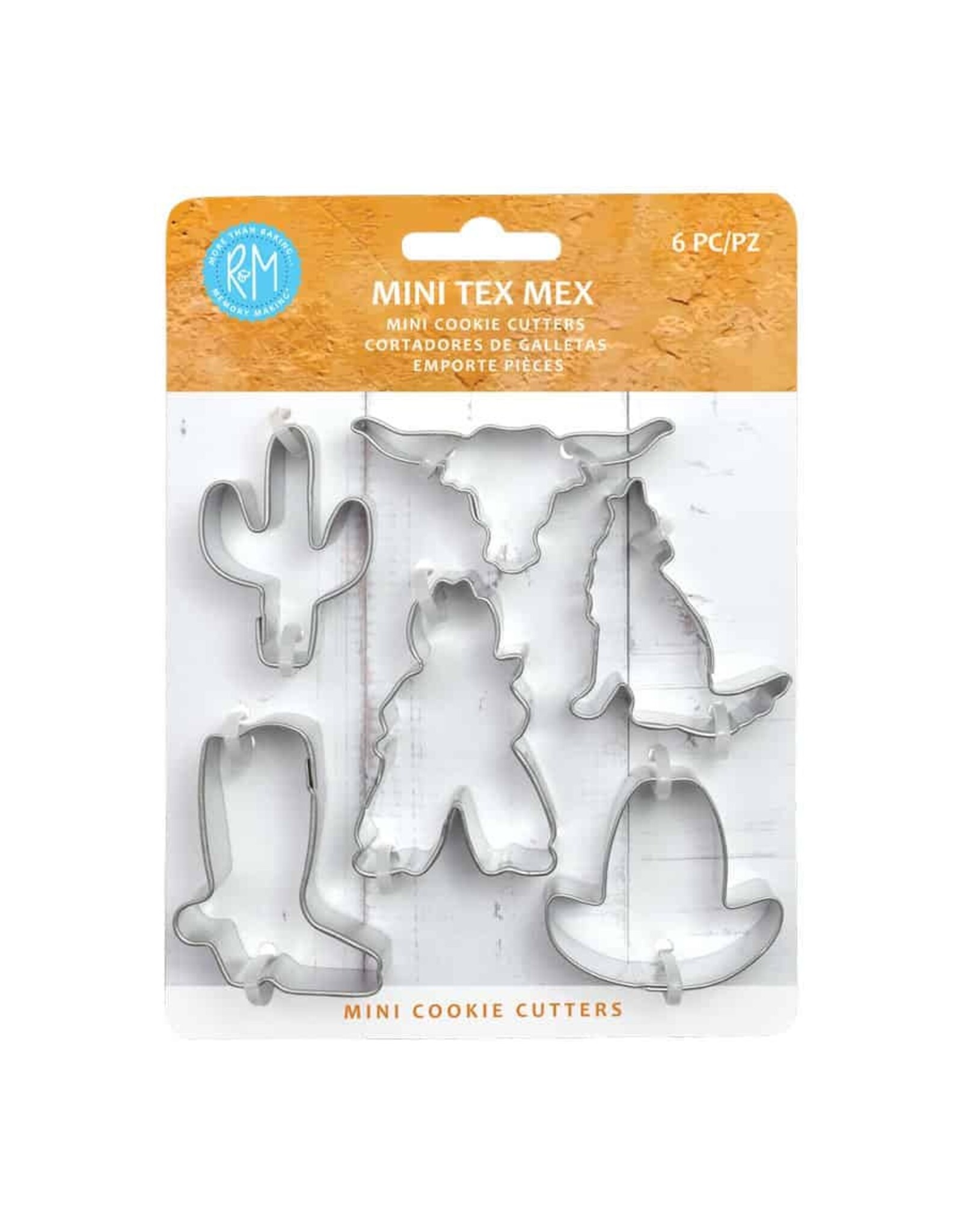Mini Tex-Mex 6 Piece Cooker Cutter Set