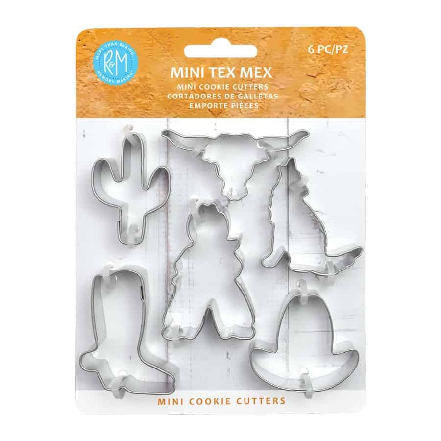 Mini Tex-Mex 6 Piece Cooker Cutter Set - Blanton-Caldwell