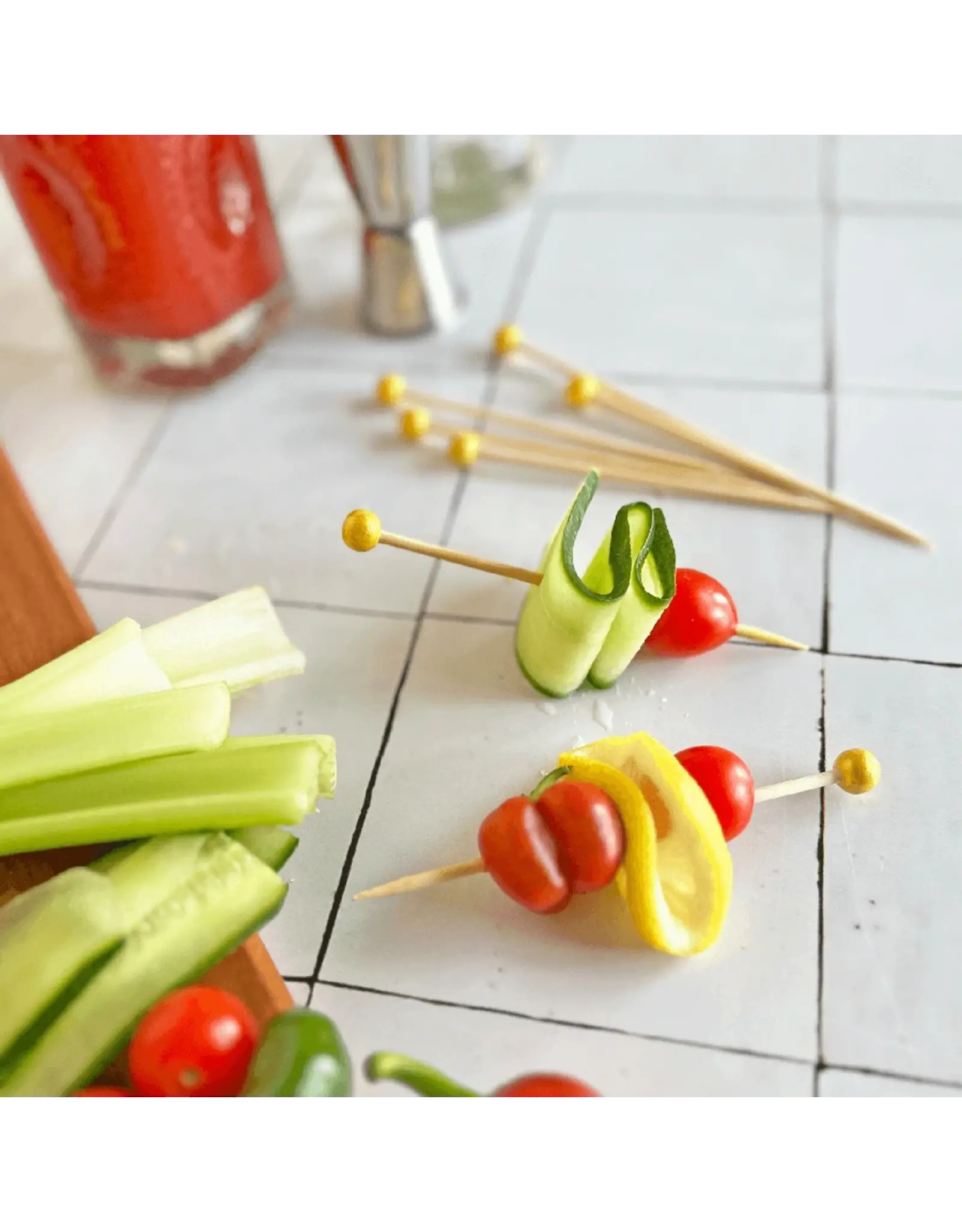 Gold Cocktail Picks 25 Pack