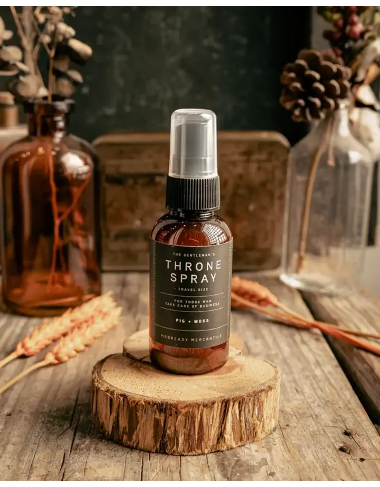 Throne Spray Fig + Moss Travel Size 2 oz