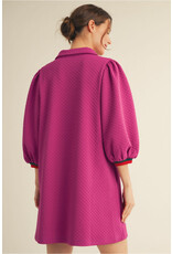 Laurenza Textured Dress