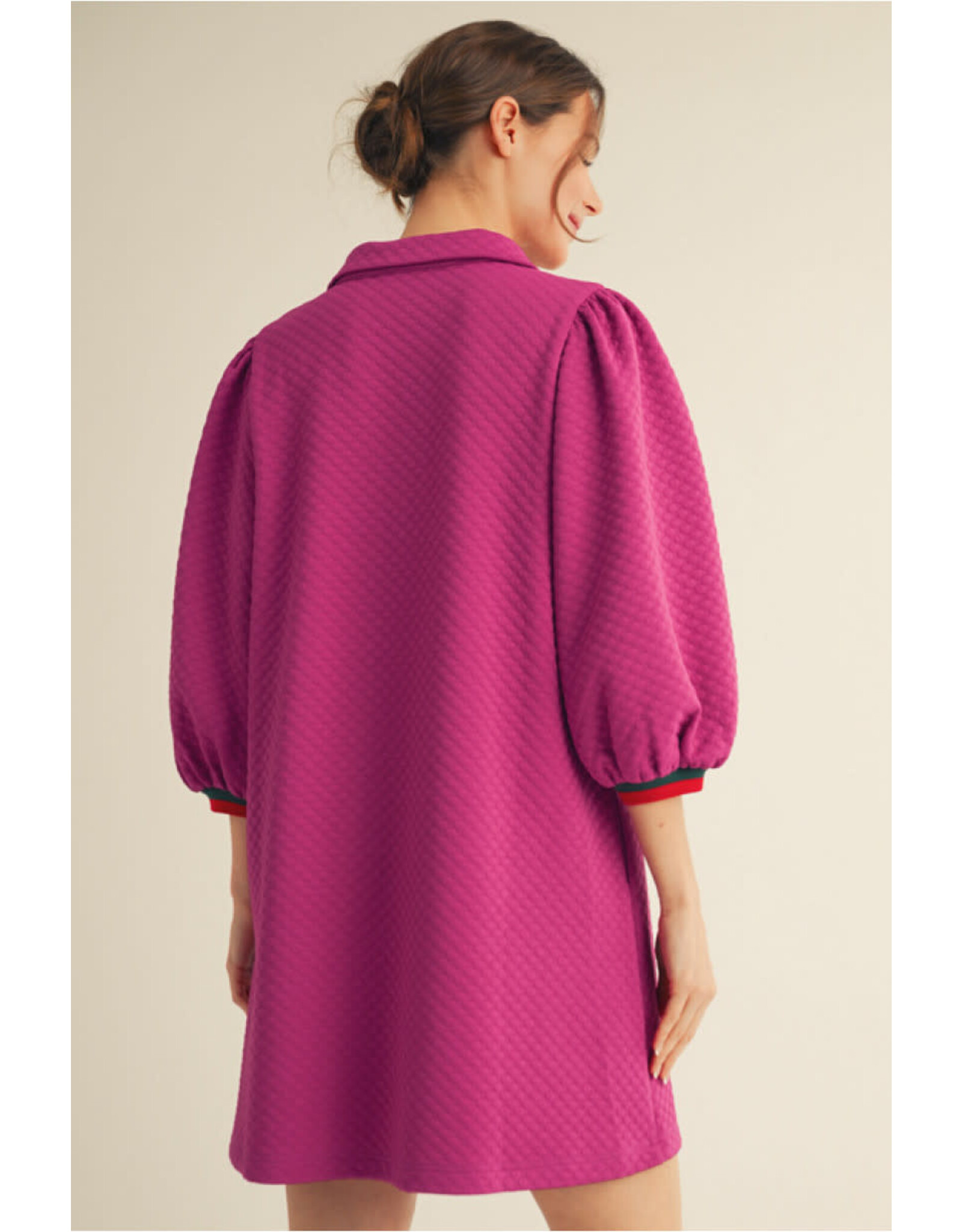 Laurenza Textured Dress