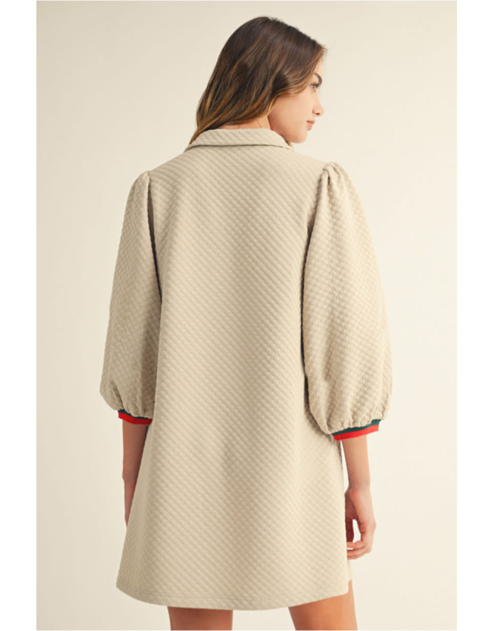 Laurenza Textured Dress