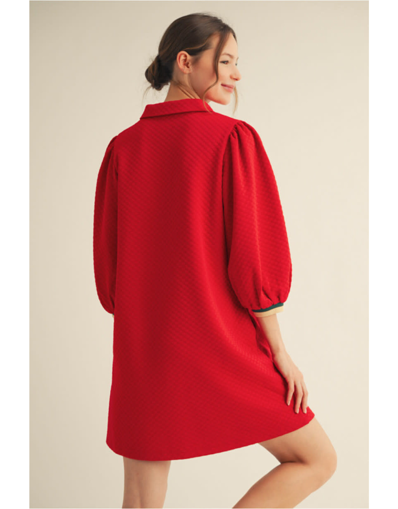 Laurenza Textured Dress