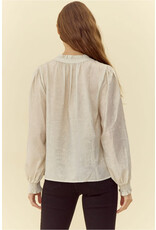 Goldie Metallic Top Goldie Metallic Top