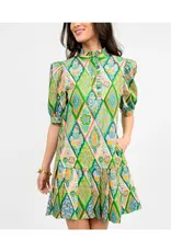 Uncle Frank Uncle Frank Pleated Hem Dress