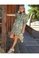Uncle Frank Uncle Frank Pleated Hem Dress
