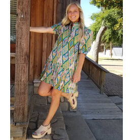 Uncle Frank Uncle Frank Pleated Hem Dress