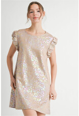 Nixie Metallic Animal Print Dress Nixie Metallic Animal Print Dress