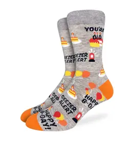 Happy Birthday Geezer Socks