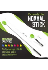 Cactus Scratcher on a Stick Green
