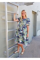 Uncle Frank Uncle Frank Tropical Burst Of Flowers Dress Uncle Frank Uncle Frank Tropical Burst Of Flowers Dress