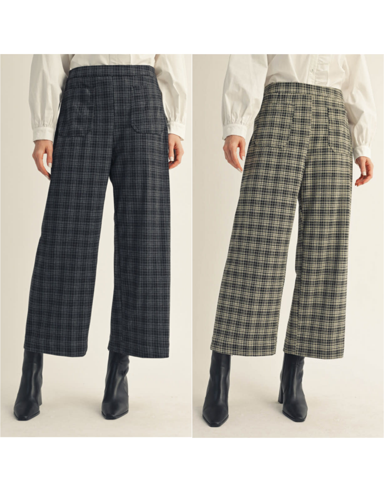Galina Plaid Pant
