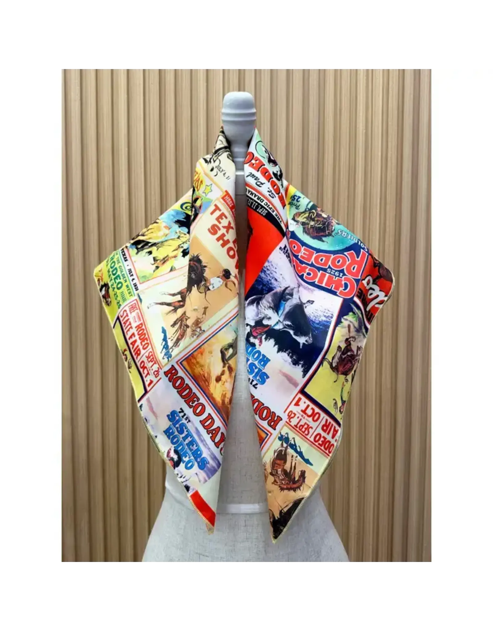 Vintage Rodeo Poster Scarf