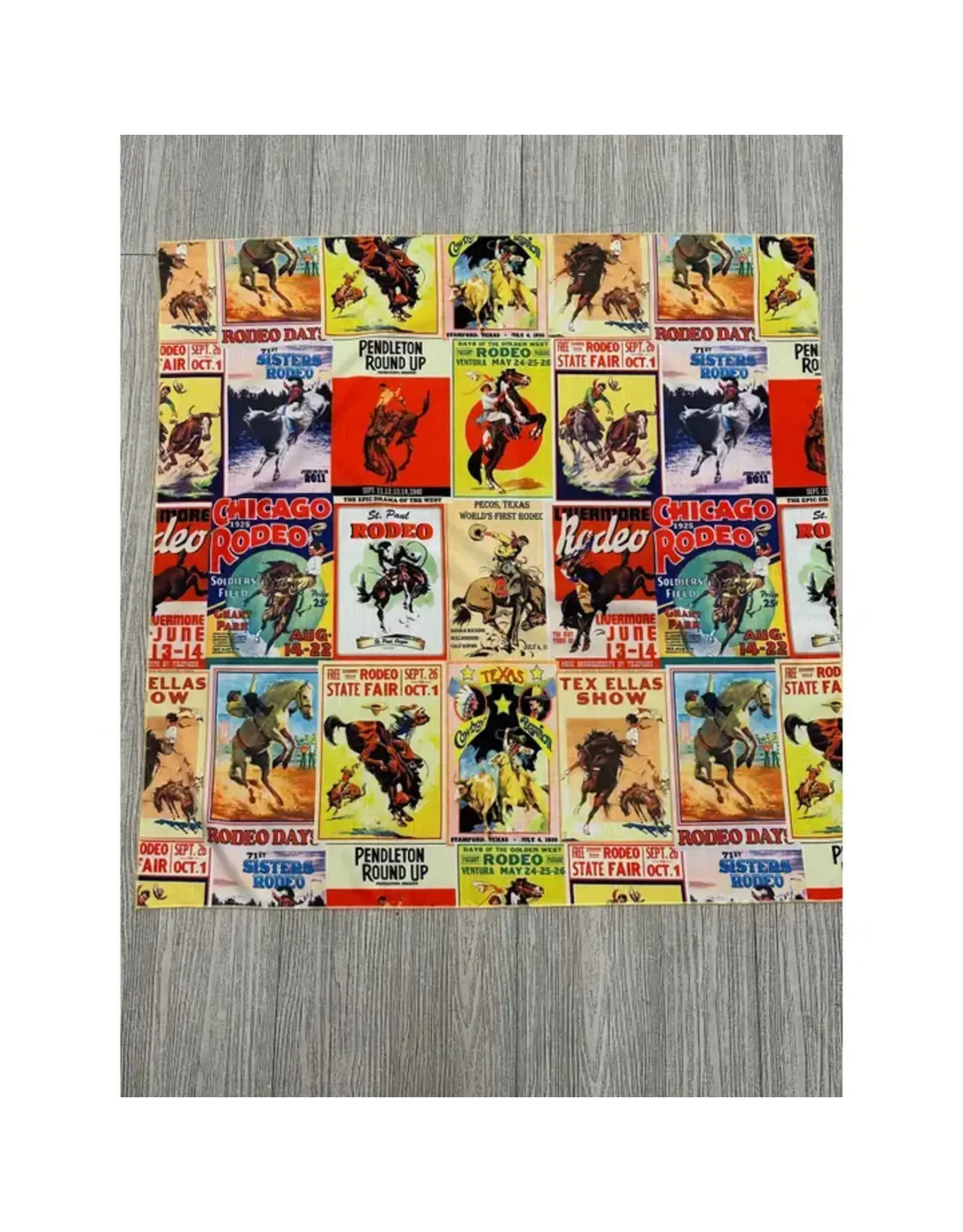 Vintage Rodeo Poster Scarf