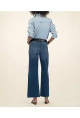 Kut from the Kloth / STS Blue KUT Meg High Rise Fab Ab Wide Leg Raw Hem Jean
