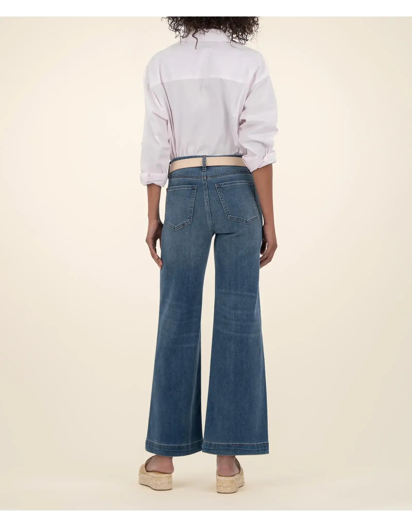 Kut from the Kloth / STS Blue KUT Meg High Rise Wide Leg Patch Pocket Reg Hem