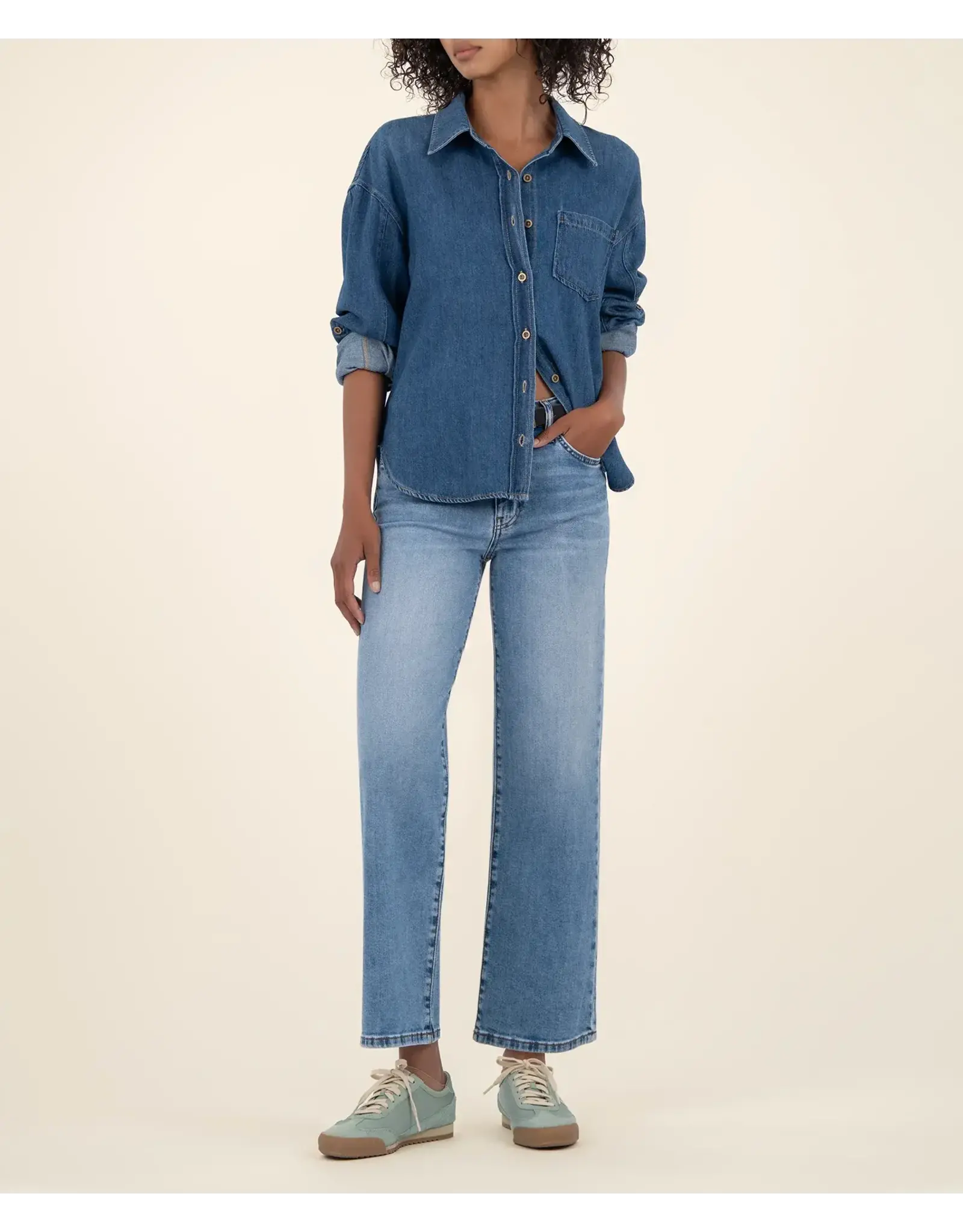 Kut from the Kloth / STS Blue KUT Charlotte High Rise Wide Leg Reg Hem