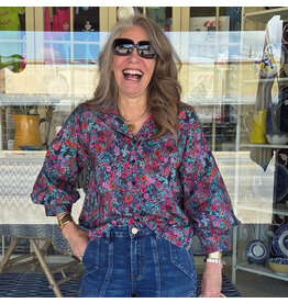 Greta Floral Top