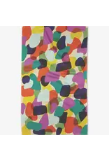 Geometry Colorful Pebbles Tea Towel