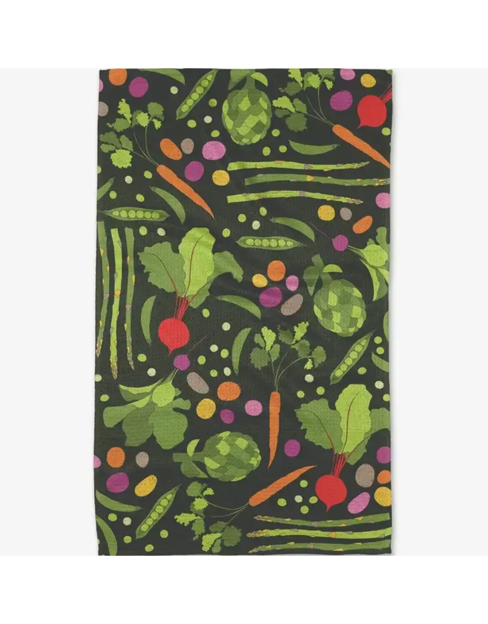 Geometry Spring Sprout Tea Towel