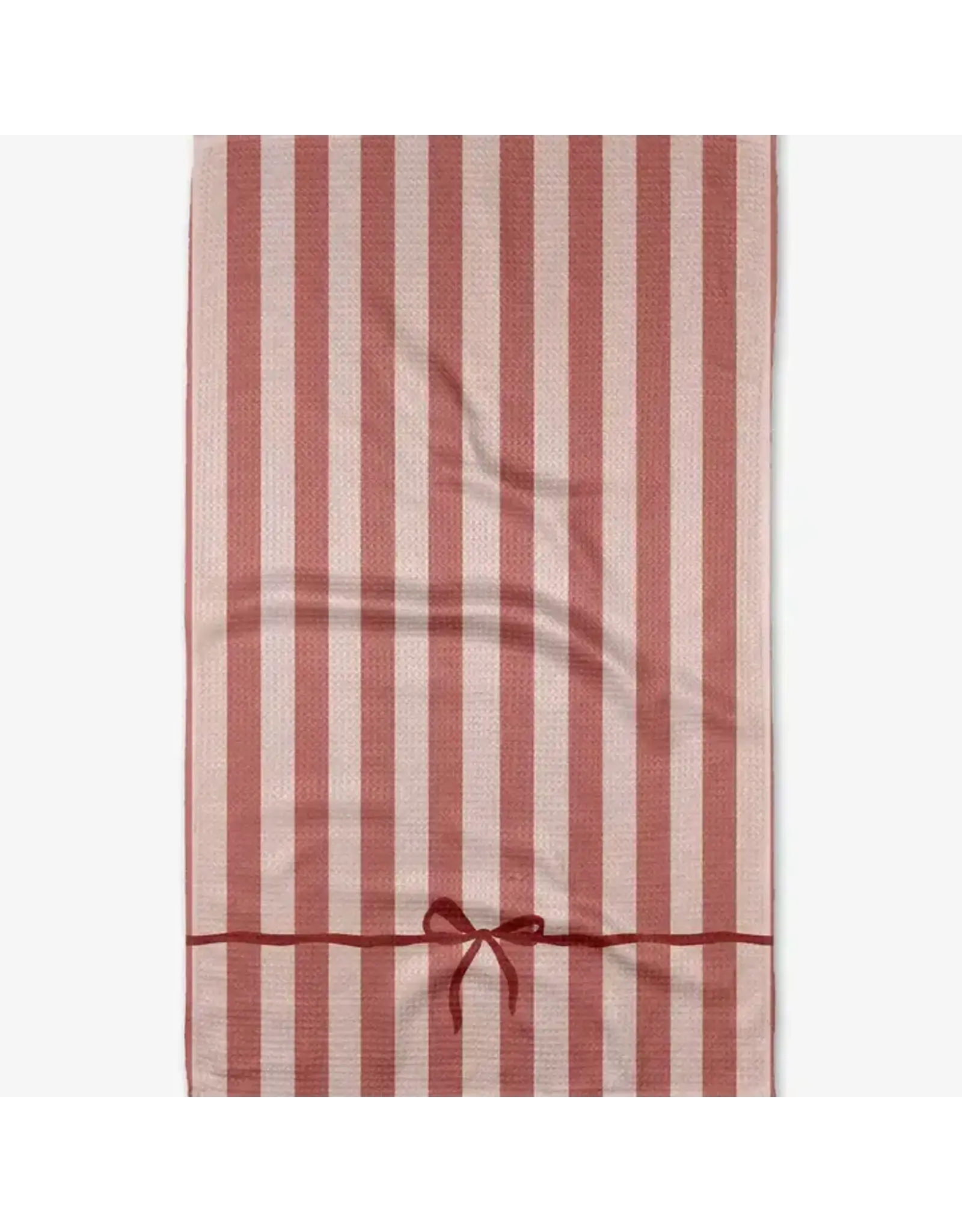 Geometry Put a Bow On It Tea Towel