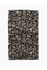 Geometry Woodland Wildflowers Tea Towel