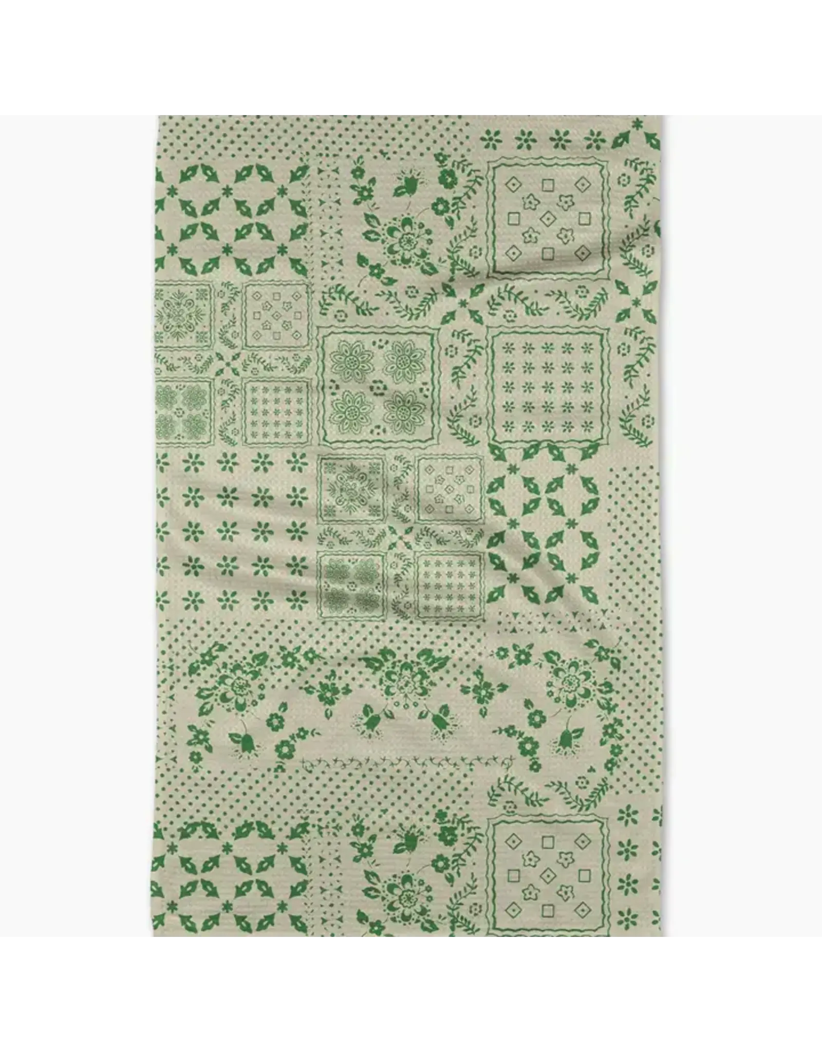 Geometry Blossoming Bandana Tea Towel