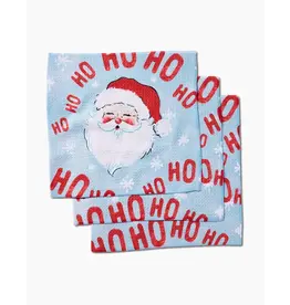 Geometry Merry Santa Claus Dishcloth Set