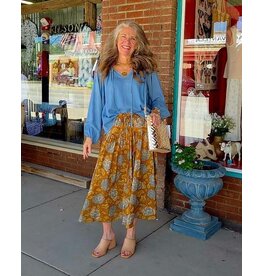 Ellie Tencel Denim Top