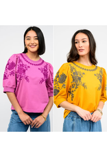 Ivy Jane Ivy Jane Trails Of Flowers Knit Top