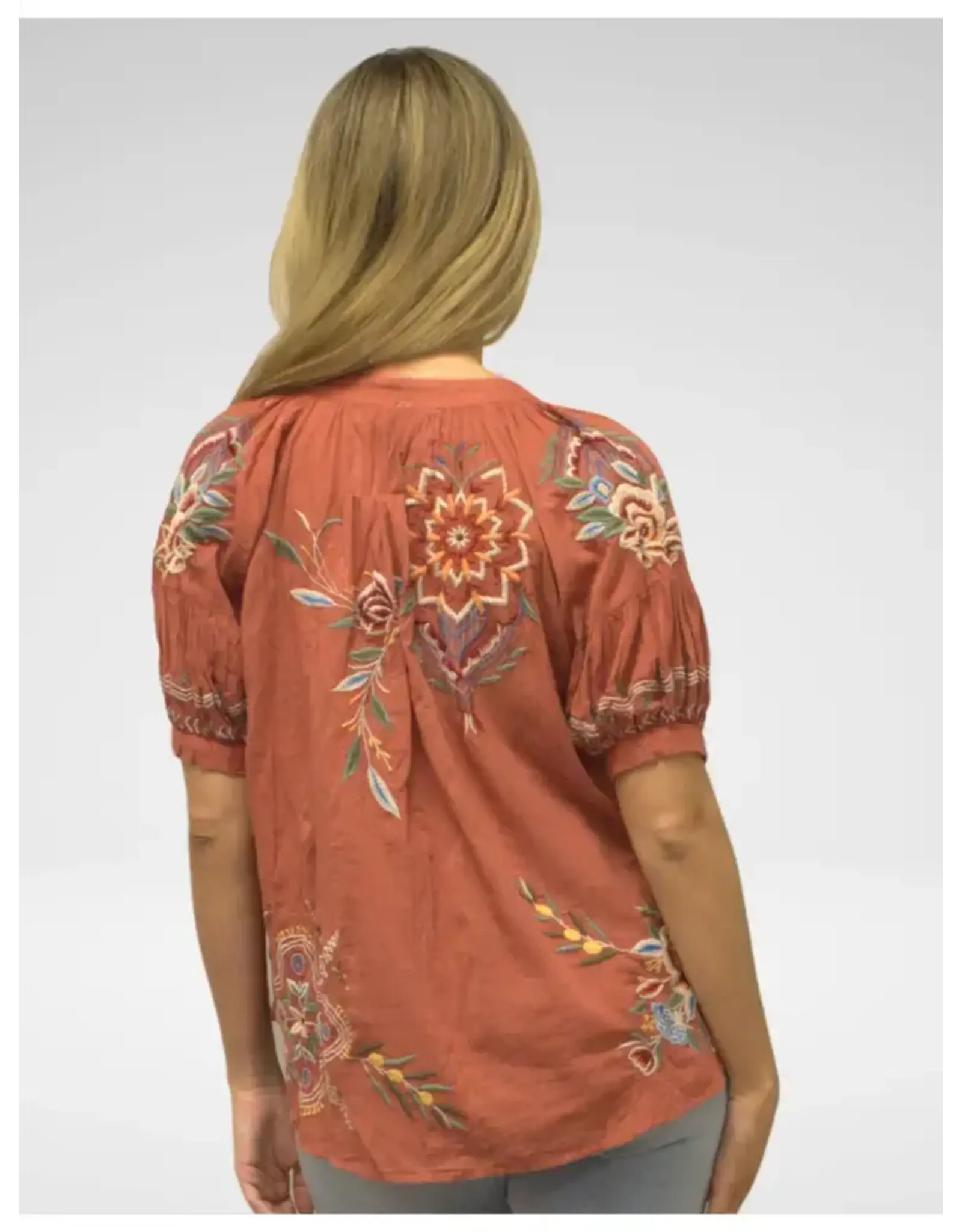 Izzy Embroidered Blouse