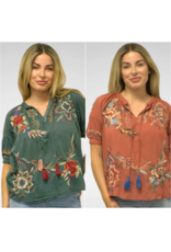 Izzy Embroidered Blouse