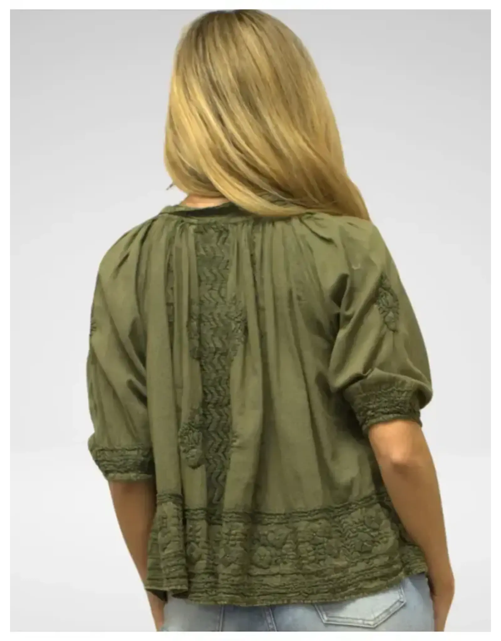 Dez Embroidered Blouse