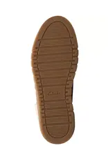 Clarks Clarks Mykah Izzy Cozy Lace-Up Booties Dark Tan Suede