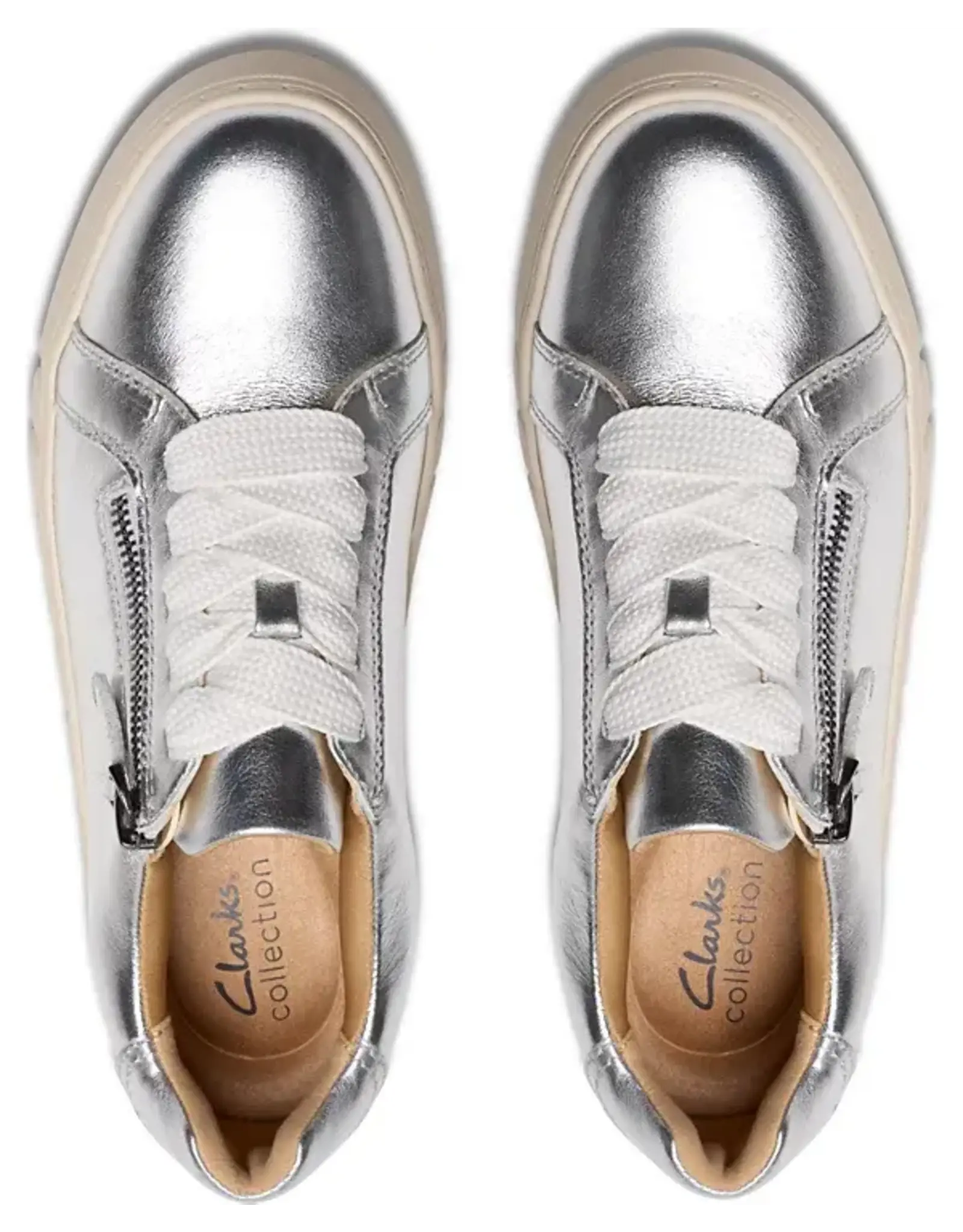 Clarks Clarks Mykah Joy Silver Leather